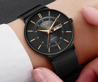 Reloj para hombre con malla metálica - Image 14