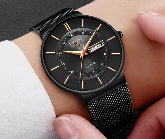 Reloj para hombre con malla metálica - Image 14