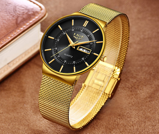 Reloj para hombre con malla metálica - Image 15
