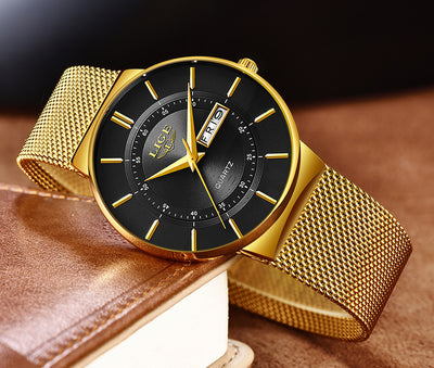 Reloj para hombre con malla metálica - Image 16