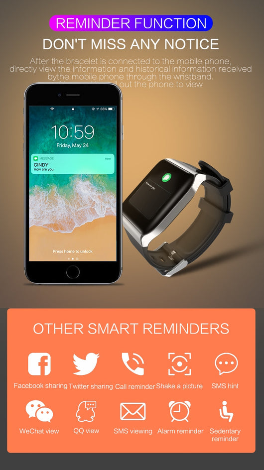 Reloj Deportivo con Podómetro y Recordatorios Inteligentes - Image 9
