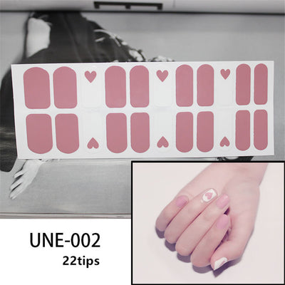 Pegatinas de Uñas 3D Navideñas Estilo Europeo - Impermeables y Desprendibles 22 Puntas - Image 44