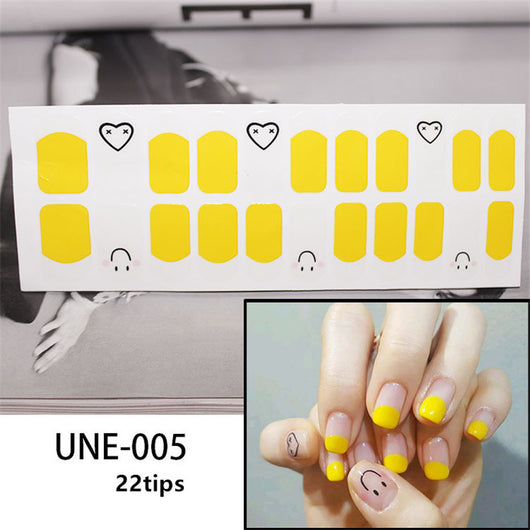 Pegatinas de Uñas 3D Navideñas Estilo Europeo - Impermeables y Desprendibles 22 Puntas - Image 47