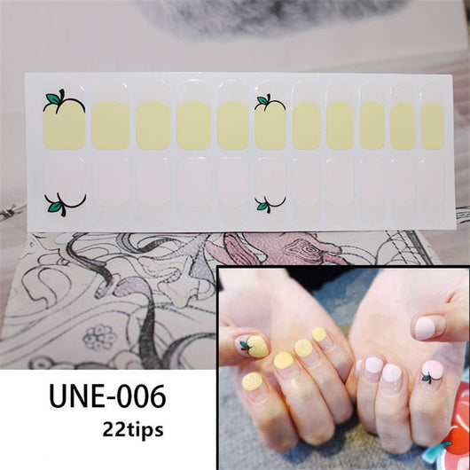 Pegatinas de Uñas 3D Navideñas Estilo Europeo - Impermeables y Desprendibles 22 Puntas - Image 48
