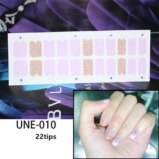 Pegatinas de Uñas 3D Navideñas Estilo Europeo - Impermeables y Desprendibles 22 Puntas - Image 51