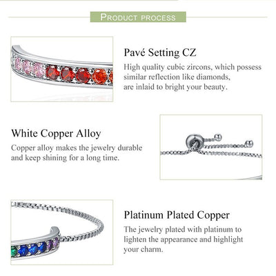 Pulsera de Cobre Artesanal para Mujer con Circonita Brillante - Image 7