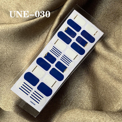 Pegatinas de Uñas 3D Navideñas Estilo Europeo - Impermeables y Desprendibles 22 Puntas - Image 70