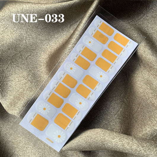 Pegatinas de Uñas 3D Navideñas Estilo Europeo - Impermeables y Desprendibles 22 Puntas - Image 73