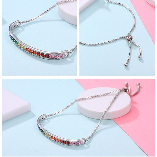 Pulsera de Cobre Artesanal para Mujer con Circonita Brillante - Image 9