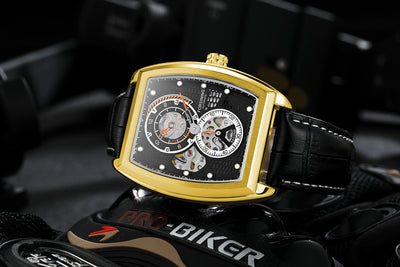Reloj Mecánico Automático Cuadrado Hueco para Hombre - Diseño Casual Elegante - Image 17