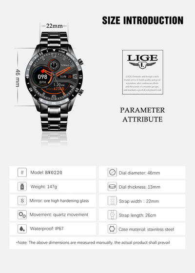 Reloj Inteligente Lige - Smartwatch de Última Generación - Image 26