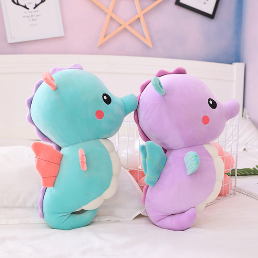Almohada Peluche Caballo de Mar Ángel Grande - Image 6