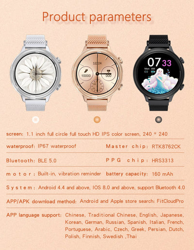 Pulsera Inteligente M3 para Mujer - Image 19