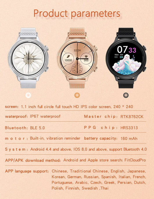 Pulsera Inteligente M3 para Mujer - Image 19