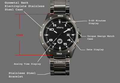 Reloj de Pulsera Calendario para Hombre - Image 8