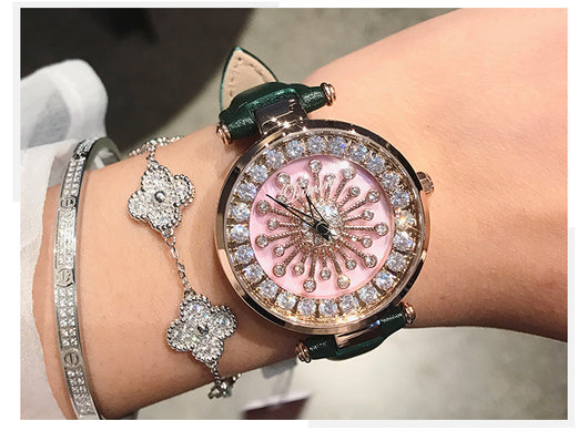 Reloj de Cuarzo para Mujer con Correa de Cuero - Elegancia y Estilo - Image 12