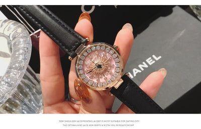 Reloj de Cuarzo para Mujer con Correa de Cuero - Elegancia y Estilo - Image 13
