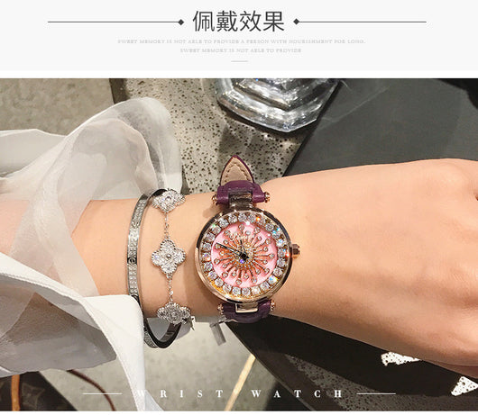 Reloj de Cuarzo para Mujer con Correa de Cuero - Elegancia y Estilo - Image 17