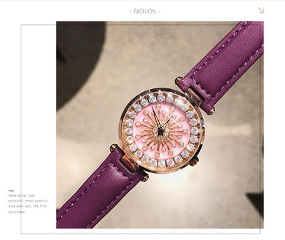 Reloj de Cuarzo para Mujer con Correa de Cuero - Elegancia y Estilo - Image 18