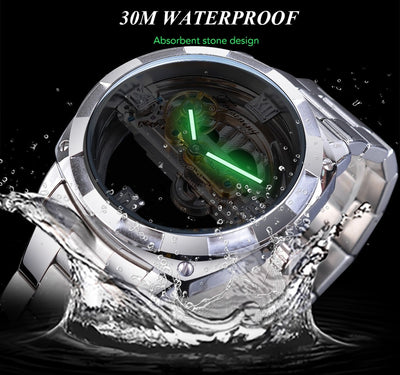 Reloj Mecánico Automático con Diseño Esqueleto - Image 13