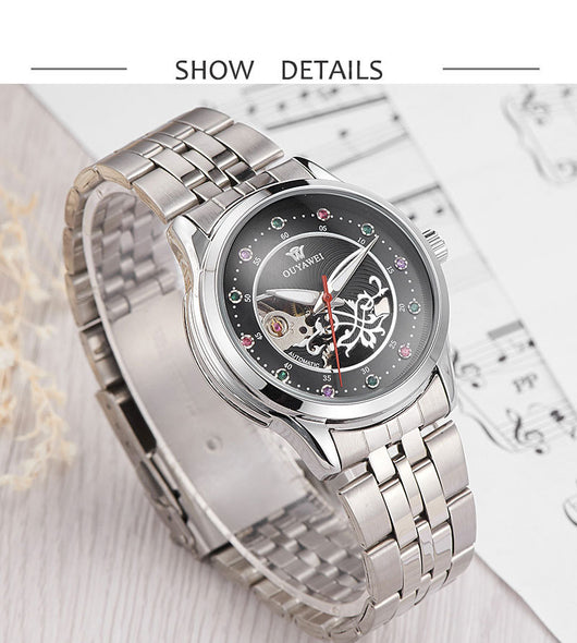 Reloj Mecánico Automático Hollow Love - Image 7