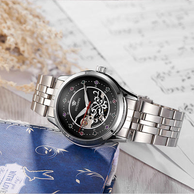 Reloj Mecánico Automático Hollow Love - Image 8