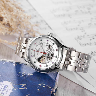 Reloj Mecánico Automático Hollow Love - Image 11