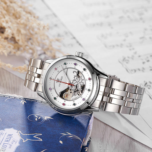 Reloj Mecánico Automático Hollow Love - Image 11