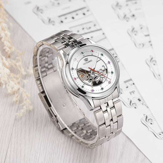 Reloj Mecánico Automático Hollow Love - Image 13