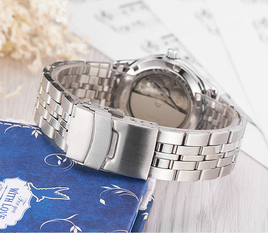 Reloj Mecánico Automático Hollow Love - Image 14