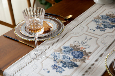 Camino de Mesa Chenilla con Borlas - Mantel Poliéster Personalizable - Image 10