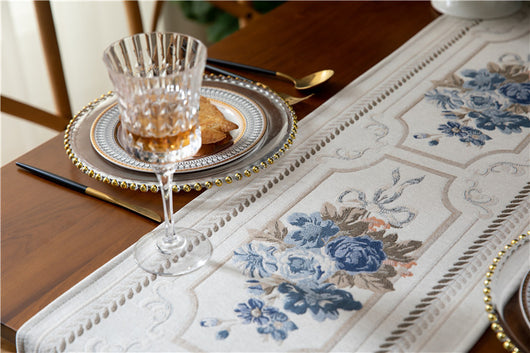 Camino de Mesa Chenilla con Borlas - Mantel Poliéster Personalizable - Image 10
