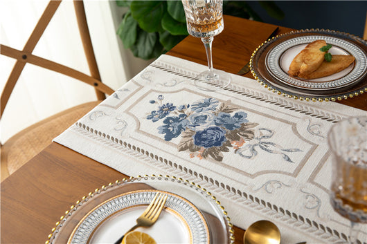 Camino de Mesa Chenilla con Borlas - Mantel Poliéster Personalizable - Image 13