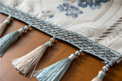 Camino de Mesa Chenilla con Borlas - Mantel Poliéster Personalizable - Image 15