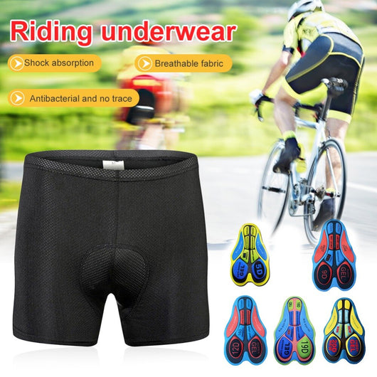 Pantalones Cortos Ciclismo con Diseño Estampado y Forro de Silicona - Image 12