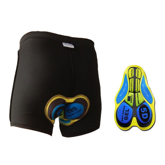 Pantalones Cortos Ciclismo con Diseño Estampado y Forro de Silicona - Image 16