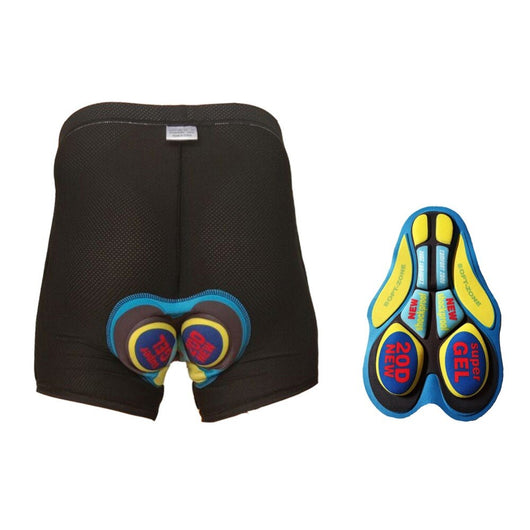 Pantalones Cortos Ciclismo con Diseño Estampado y Forro de Silicona - Image 17