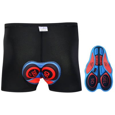 Pantalones Cortos Ciclismo con Diseño Estampado y Forro de Silicona - Image 18
