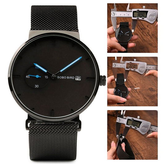 Reloj de Cuarzo con Acero Inoxidable - Image 7
