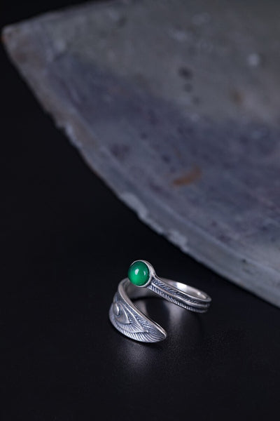 Anillos de Plata 925 con Diseño de Cola de Pavo Real - Image 9