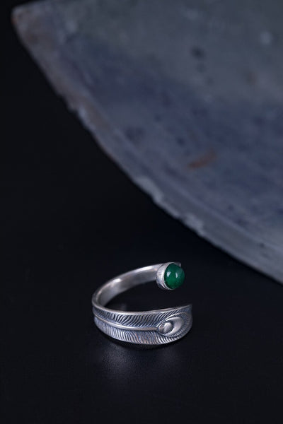 Anillos de Plata 925 con Diseño de Cola de Pavo Real - Image 10