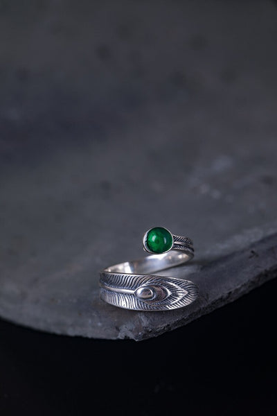 Anillos de Plata 925 con Diseño de Cola de Pavo Real - Image 11