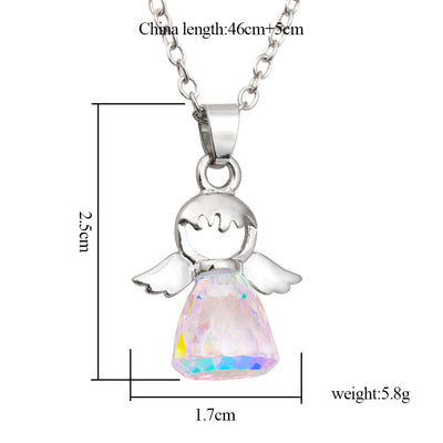 Collar de Cristal "Ángel Guardián" para Mujer - Image 8