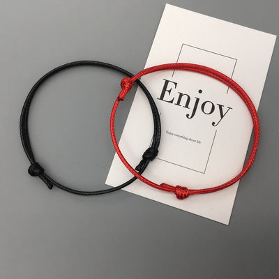 Joyería para Pies Bicolor en Negro y Rojo - Image 6