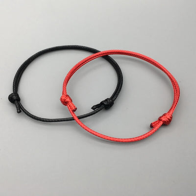 Joyería para Pies Bicolor en Negro y Rojo - Image 8