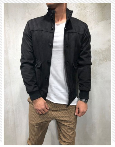 Chaqueta Casual Slim Fit para Hombre con Bolsillos Funcionales - Image 9