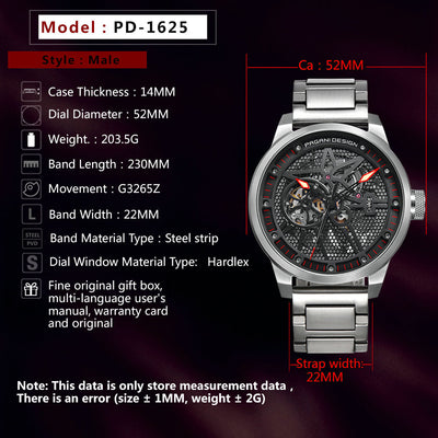 Reloj Automático de Acero para Hombre - Image 4