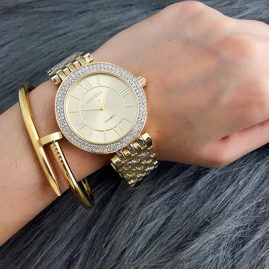 Reloj de Diseño Romano Elegante con Cristal de Lujo - Image 10