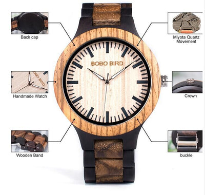 Reloj de Pareja en Madera - Diseño Minimalista - Image 9