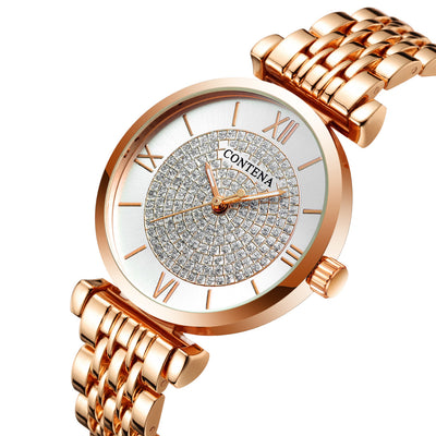 Reloj de Pulsera Elegante con Diamantes y Cierre Pequeño - Image 7